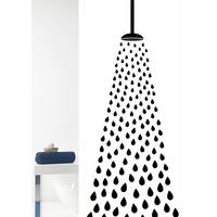 SPRCHOVÝ ZÁVĚS D1041-098409001 - bílá/černá, Basics, plast (180/200cm) - Grund