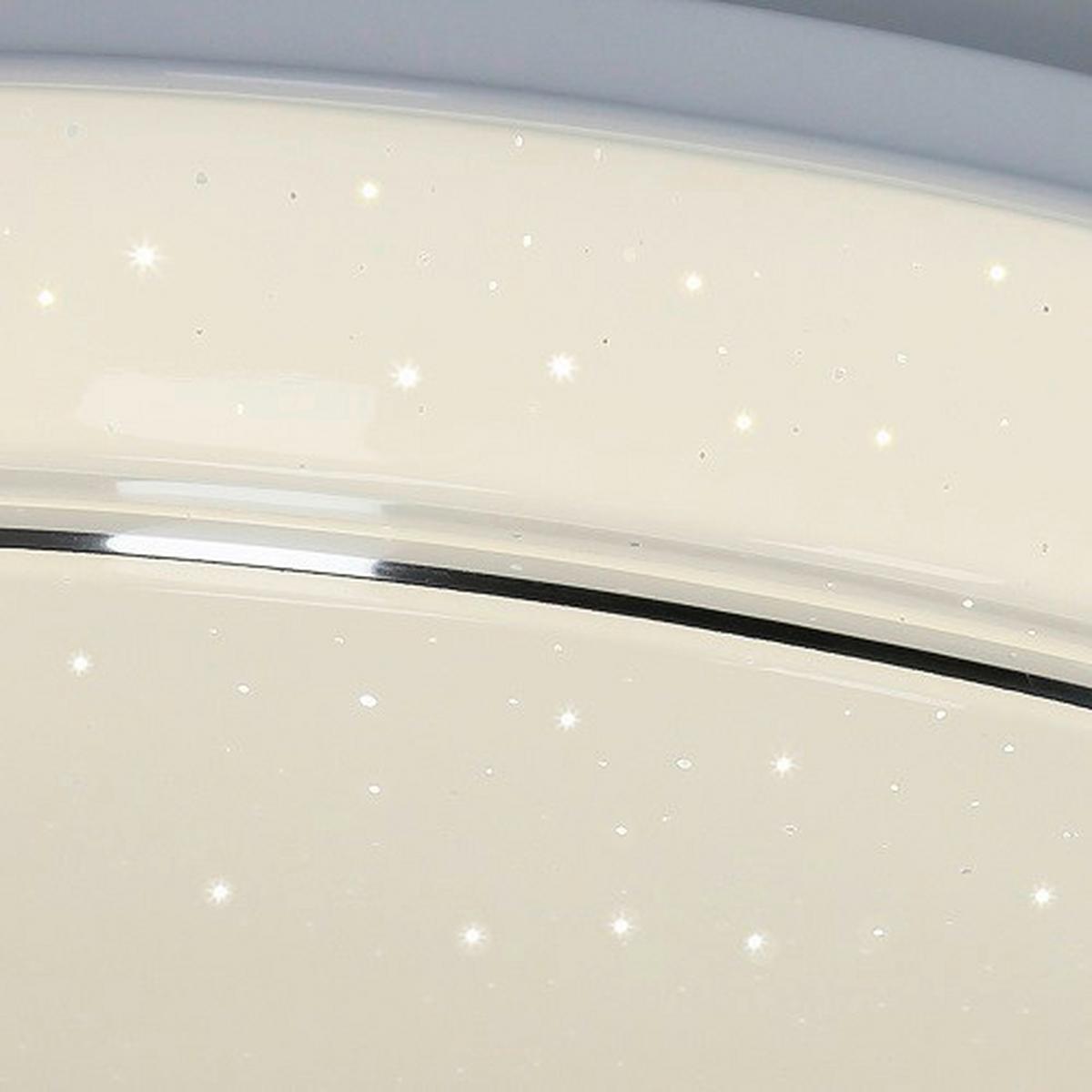 LED-DECKENLEUCHTE 13-75123 JASPER - Weiß, Basics, Metall (38/38/8.5cm)