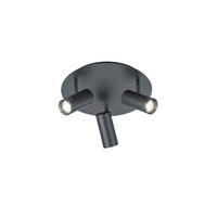 Deckenleuchte 70576/3-06 - Schwarz, KONVENTIONELL, Metall (35/20cm) - Hell