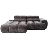 Ecksofa Chani Anthrazit, Schenkel: 150x239cm - Anthrazit, MODERN, Textil (150/239cm) - MID.YOU