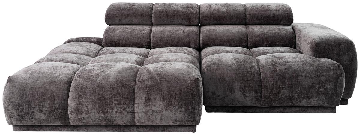 Ecksofa Chani Anthrazit, Schenkel: 150x239cm - Anthrazit, MODERN, Textil (150/239cm) - MID.YOU