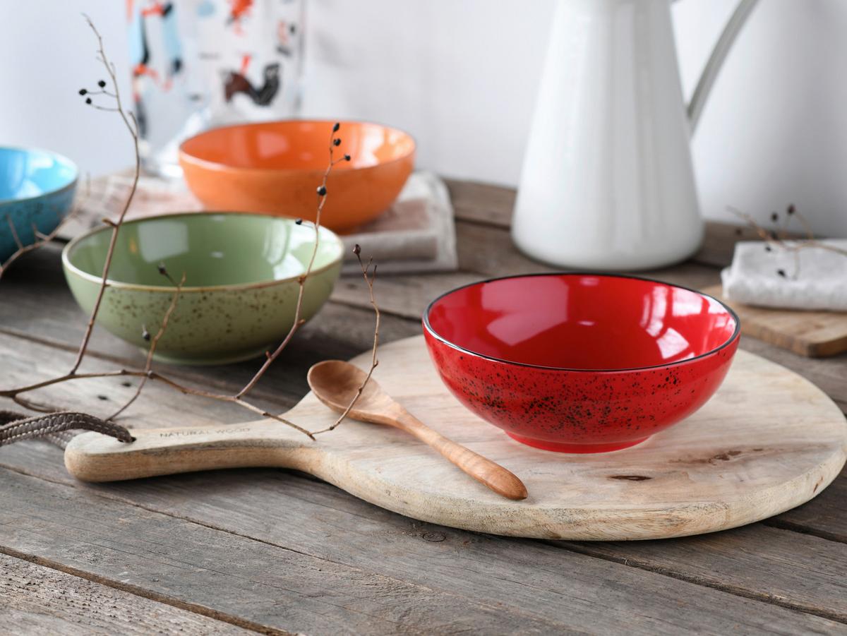 Schüsselset Nature Multicolor 12-teilig - Multicolor, Basics, Keramik - Creatable