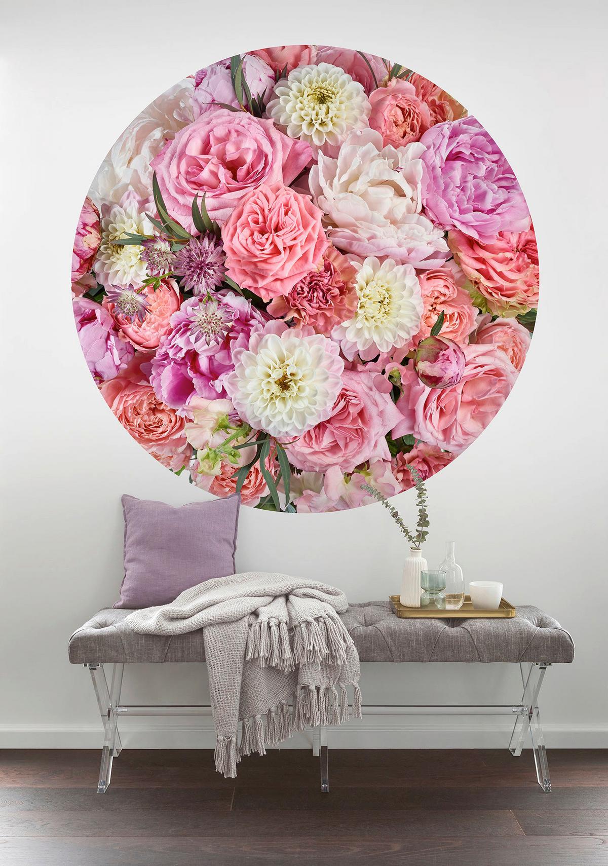 Fototapete Beautiful Blossoms - Multicolor, Trend (125cm)