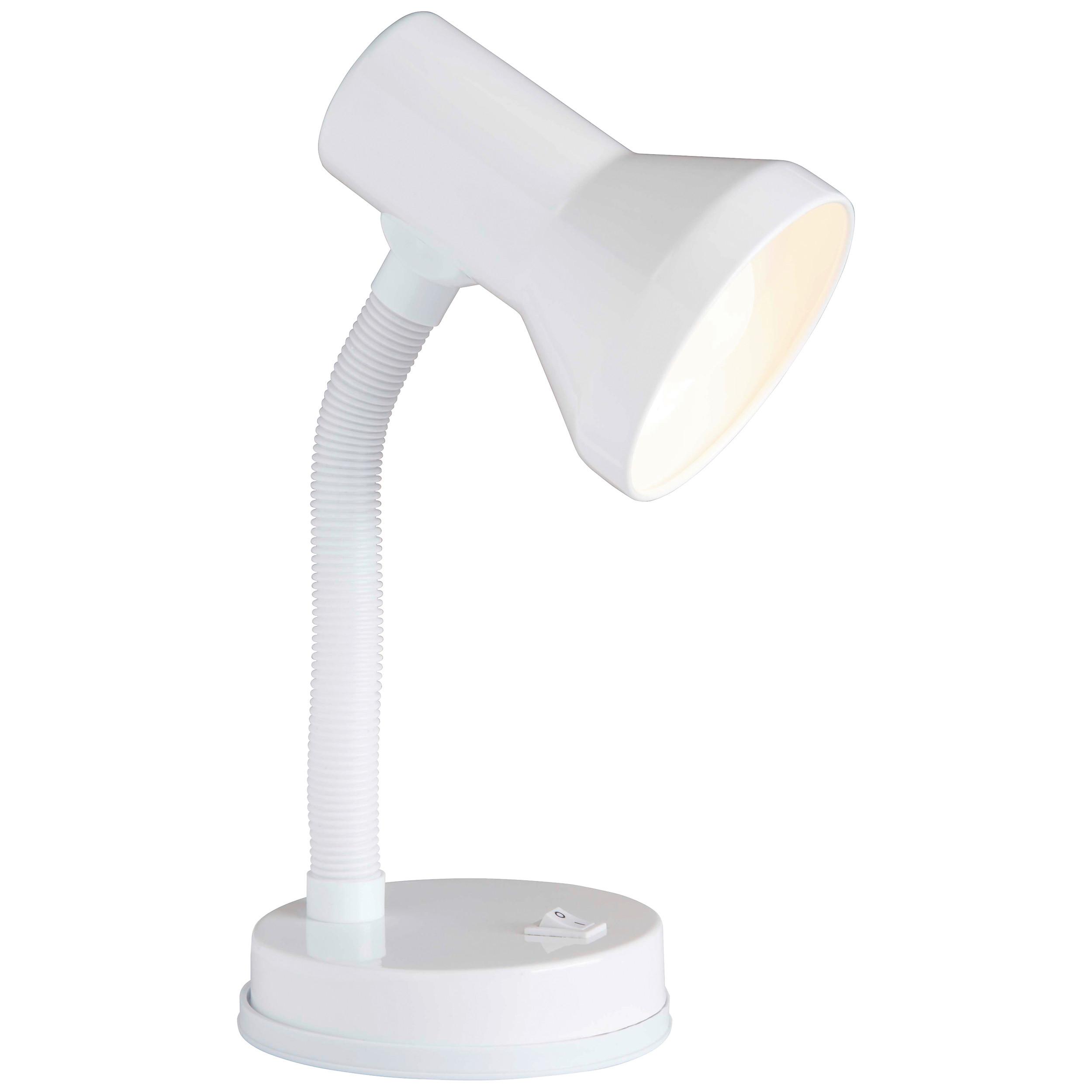 Tischleuchte 99122/05 Junior - Weiß, Basics, Kunststoff/Metall (13/30cm) - Brilliant