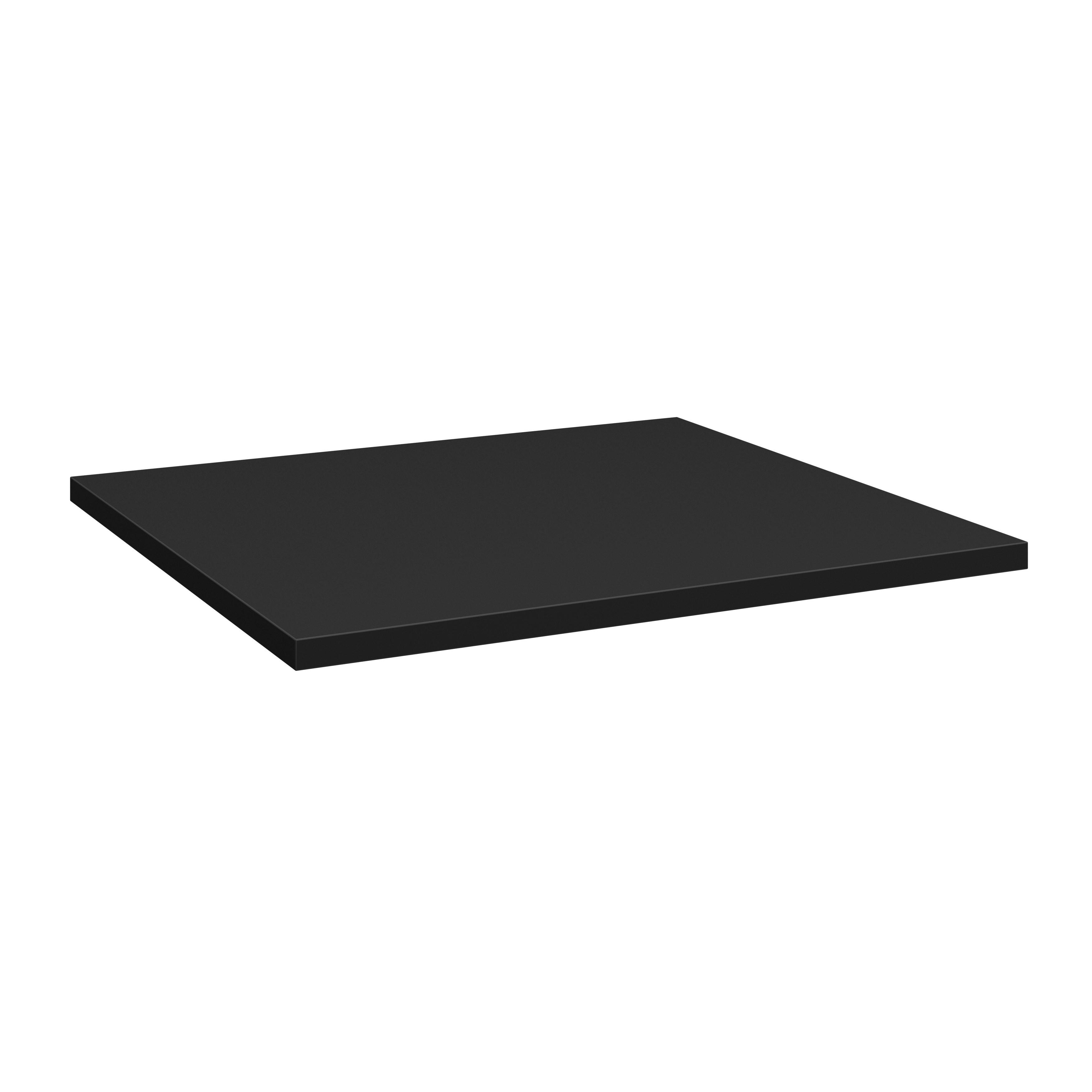 Felső Lap Unit-Elements - sötétszürke, Modern, faalapú anyag (45,6/42/1,6cm) - Ondega