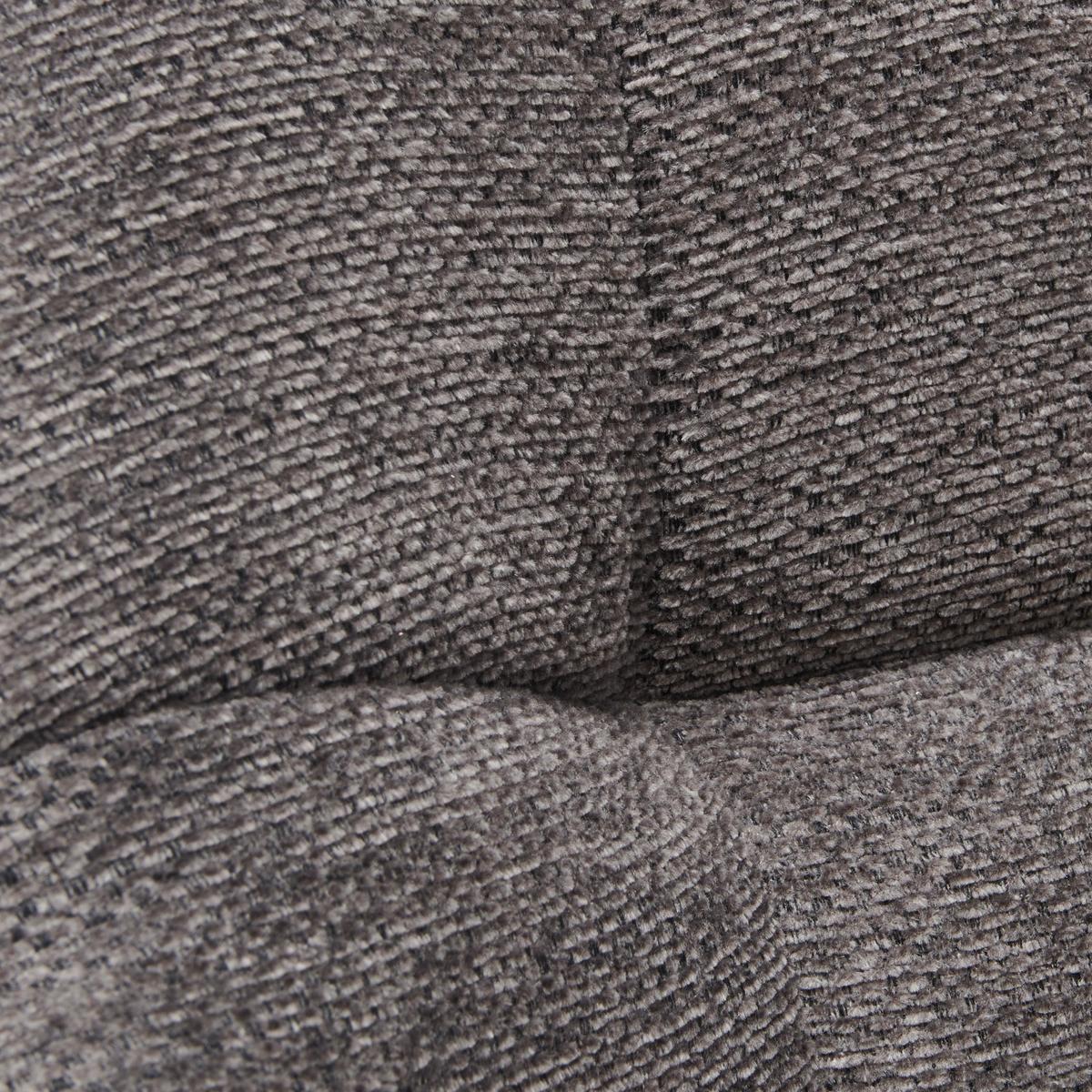 Armlehnstuhl Kerry Dunkelgrau gepolstert - Dunkelgrau/Eichefarben, LIFESTYLE, Holz/Textil (61/85/63cm) - Livetastic