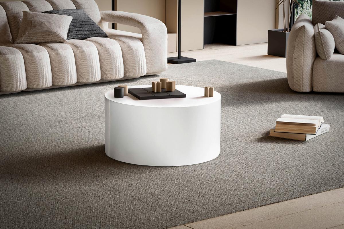 Konferenční stolek MONOBLOC - vysoce lesklá bílá, Lifestyle, kompozitní dřevo (60/60/30cm) - Livetastic