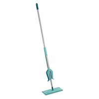 Bodenwischer Picobello M Micro Duo Mit Auswringhilfe - Türkis, Basics, Kunststoff/Textil (32/11/140cm) - Leifheit