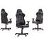 Gamingstuhl DX Racer Schwarz/Grau - Schwarz/Grau, MODERN, Kunststoff/Metall (74/123-132/52cm) - Dxracer Gamingstuhl DX Racer Schwarz/Grau - Schwarz/Grau, MODERN, Kunststoff/Metall (74/123-132/52cm) - Dxracer