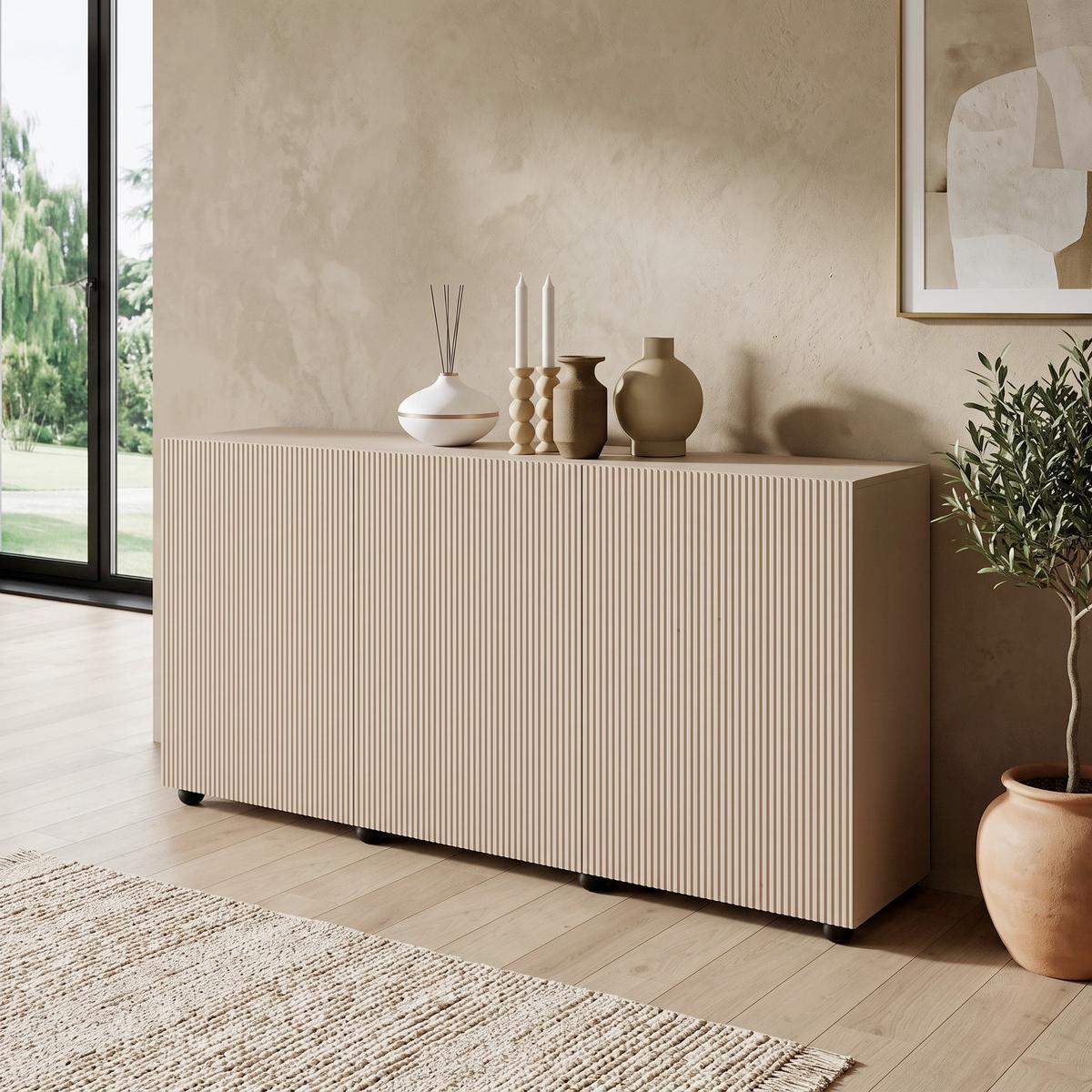 Sideboard Rio Kaschmir B: 181 cm - Kaschmir, Design, Holzwerkstoff (181/84/42cm) - MID.YOU