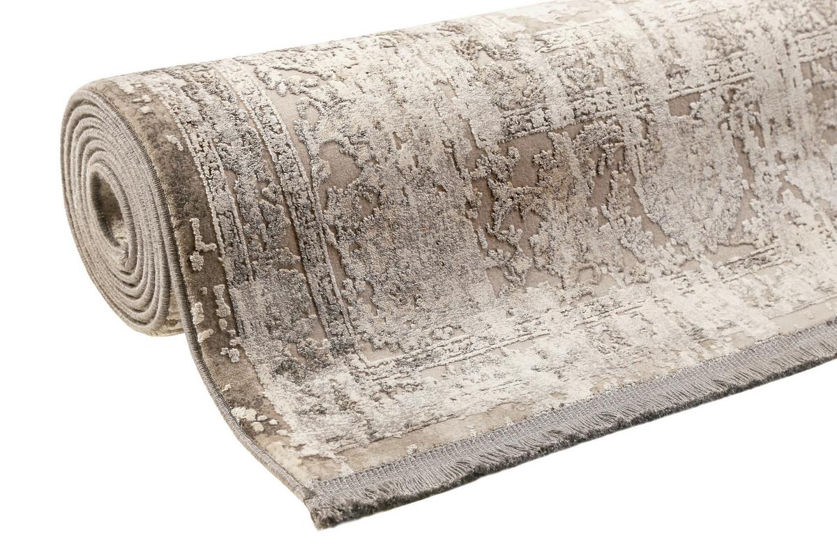 Vintage-Teppich Sandfarben, Beige - Sandfarben/Beige, Design, Textil (80/150cm) - WECON HOME