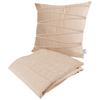 Zierkissen Paulina 125 2er-set Champagner B. 130 Cm - Champagner, KONVENTIONELL, Textil (130/170/17cm)