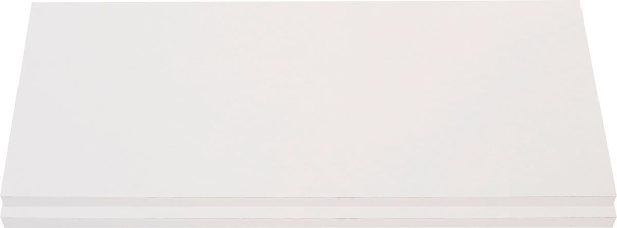SADA VKLADACÍCH POLÍC Julia/Moon/Malta - biela, drevo (83/2,2/46,5cm)
