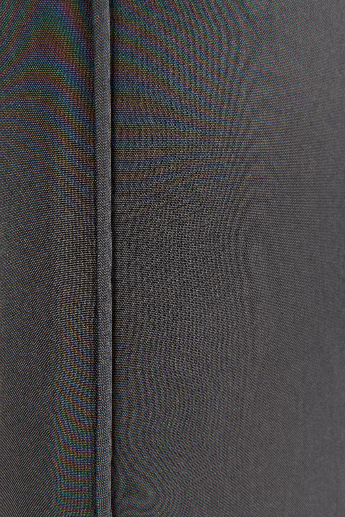 Loungegarnitur 3-Tlg. Bergen Stahl/Polyrattan mit Kissen - Dunkelgrau/Schwarz, MODERN, Glas/Kunststoff