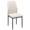 Stuhl Ratford - Beige/Schwarz, LIFESTYLE, Textil/Metall (44/96/58cm) - Livetastic