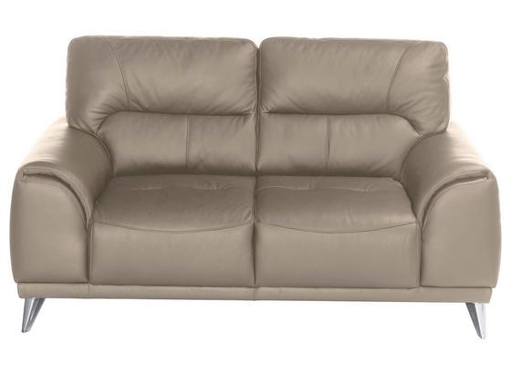 Zweisitzer-Sofa Frisco - Sandfarben/Chromfarben, MODERN, Textil (166/92/96cm) Zweisitzer-Sofa Frisco - Sandfarben/Chromfarben, MODERN, Textil (166/92/96cm)