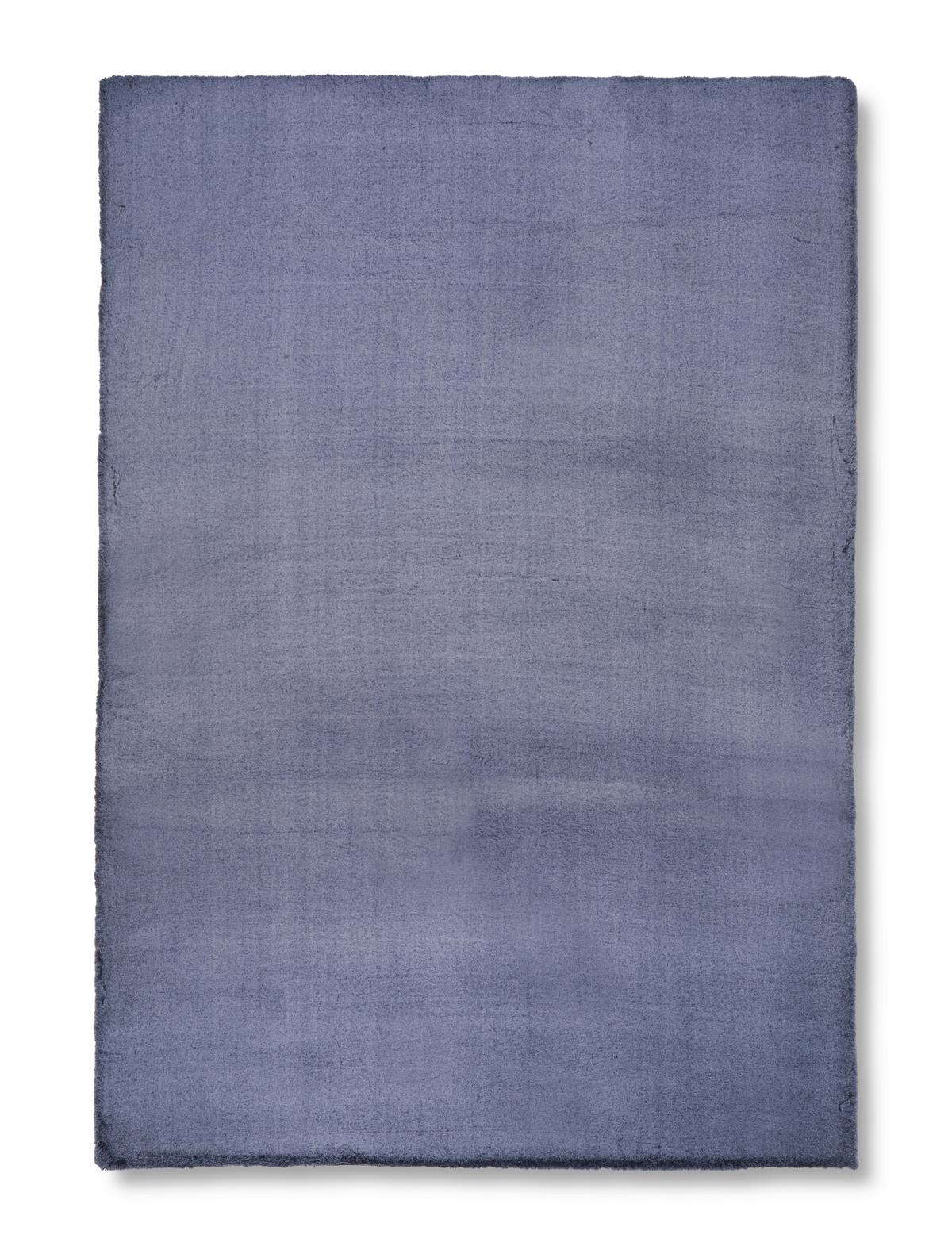 UMĚLÁ KOŽEŠINA Denise 2, 120/160cm, antracit - antracitová, Romantický / Rustikální, kožešina/textil (120/160cm) - Mömax