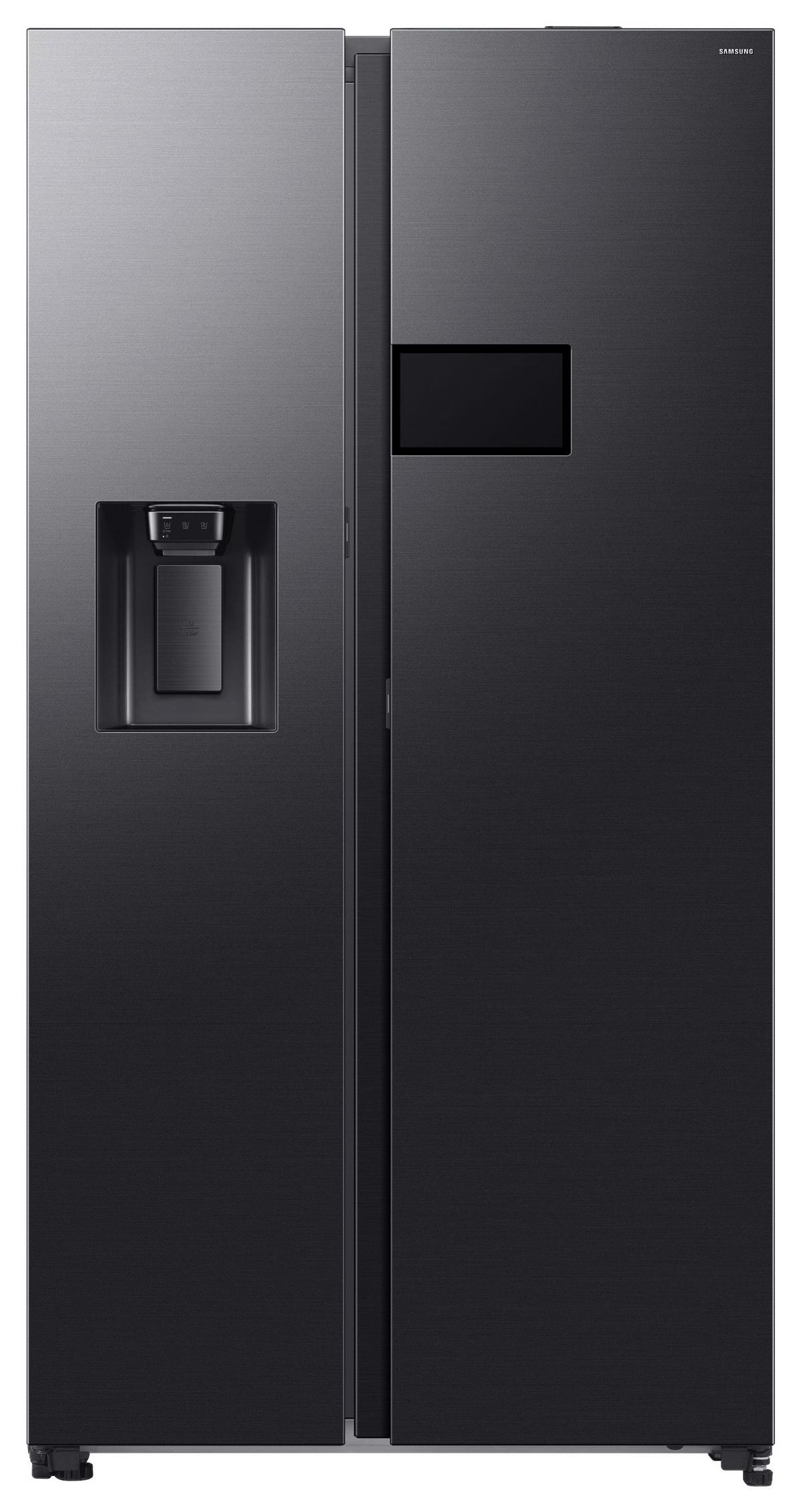 Side-by-side Rs90f64edfef Eekl: D, Nutzinhalt Ca. 401 L - Schwarz, Basics, Glas/Kunststoff (91,2/178,4/72,6cm) - Samsung