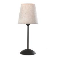 Nachttischleuchte 5031/Lb - Creme/Schwarz, KONVENTIONELL, Textil/Metall (15/15/36cm)