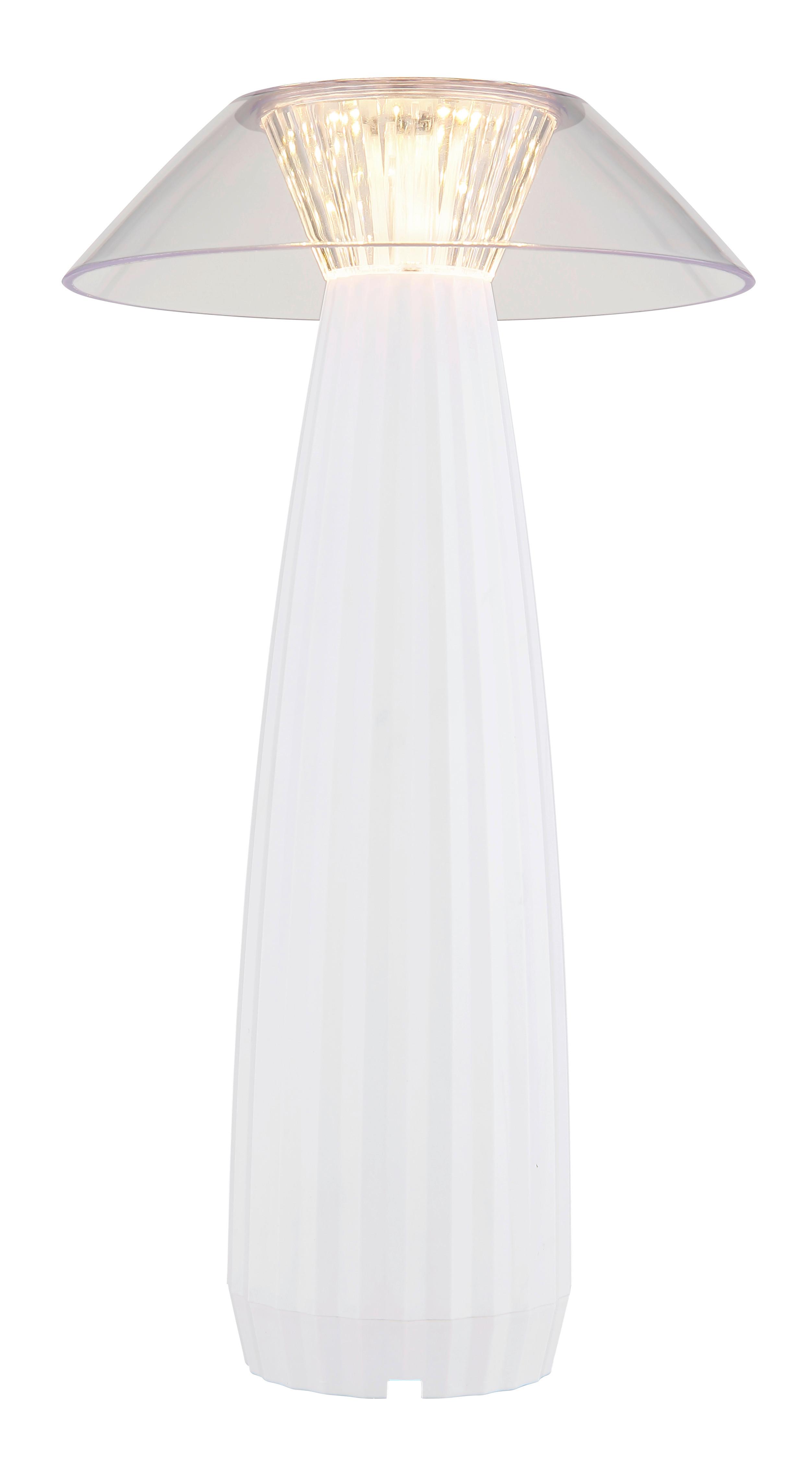 Akku-Tischleuchte 21021w - Design (15,4/28cm) - Globo