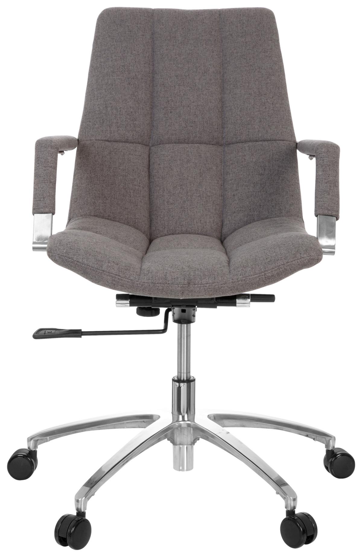 DREHSTUHL SARANTO Grau - Silberfarben/Grau, MODERN, Kunststoff/Textil (58/102/60cm) - MID.YOU
