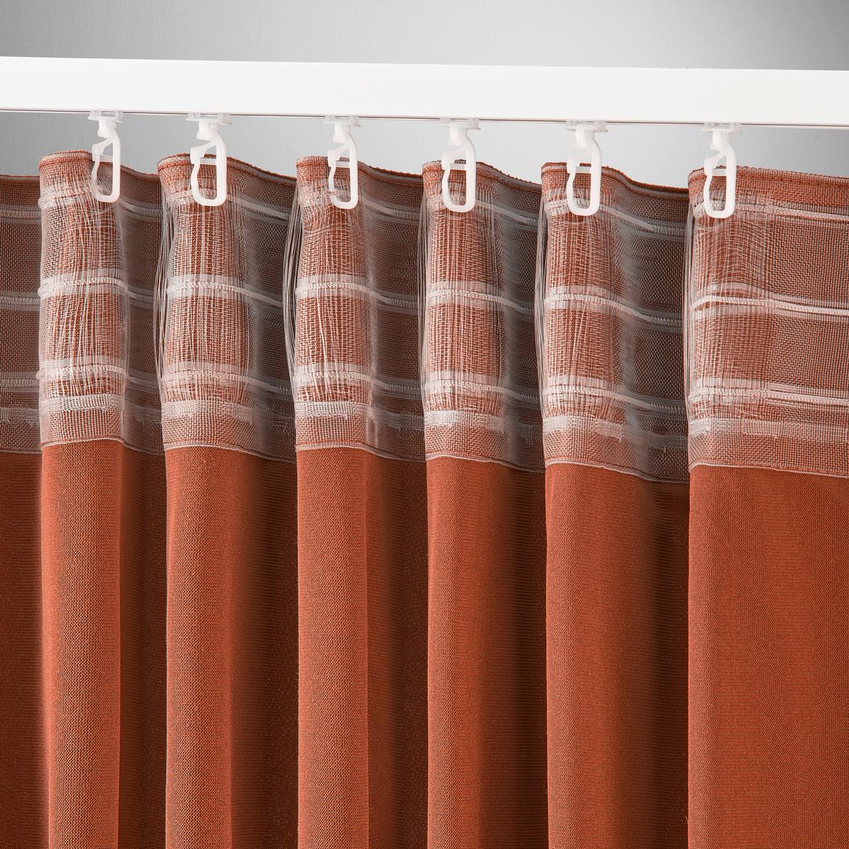 HOTOVÝ ZÁVĚS BIANCA - tmavě oranžová, Konvenční, textil (140/245cm) - Modern Living
