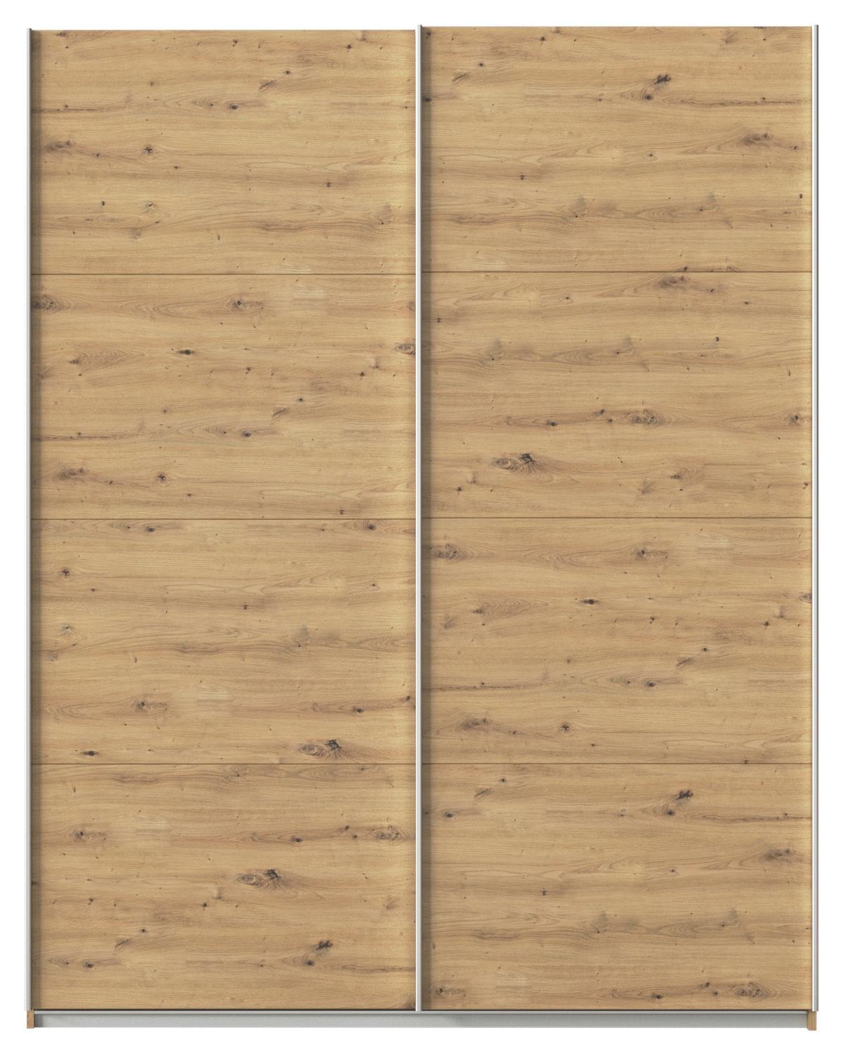 Tolóajtós Szekrény Feldkirch 181/229 Cm - Artisan tölgy, Modern, faalapú anyag (181/229/62cm)