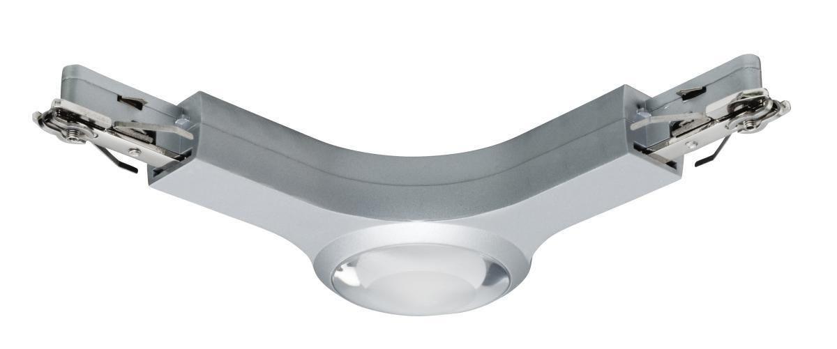 Schienensystem Urail L-Verbinder 95485 Chromfarben - Chromfarben, Design, Metall (14,1/2,7/14,1cm) - Paulmann