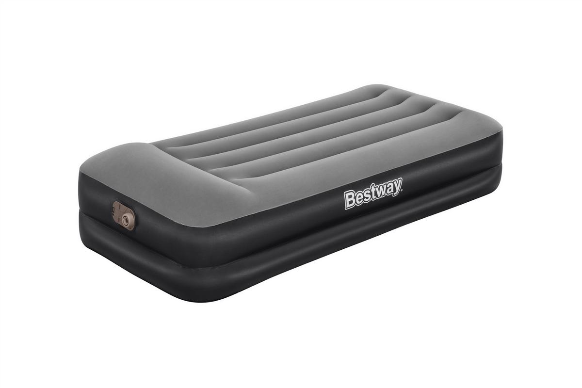 Luftmatratze Tritec Airbed Twin 191x97x46 Cm Bis 150 Kg - Schwarz/Grau, MODERN, Kunststoff (191/97/46cm) - Bestway
