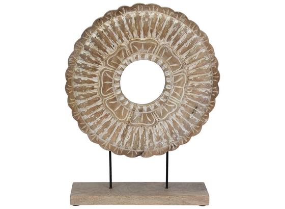 Skulptur Kaan - Braun, LIFESTYLE, Holz (34/9,5/43cm) Skulptur Kaan - Braun, LIFESTYLE, Holz (34/9,5/43cm)
