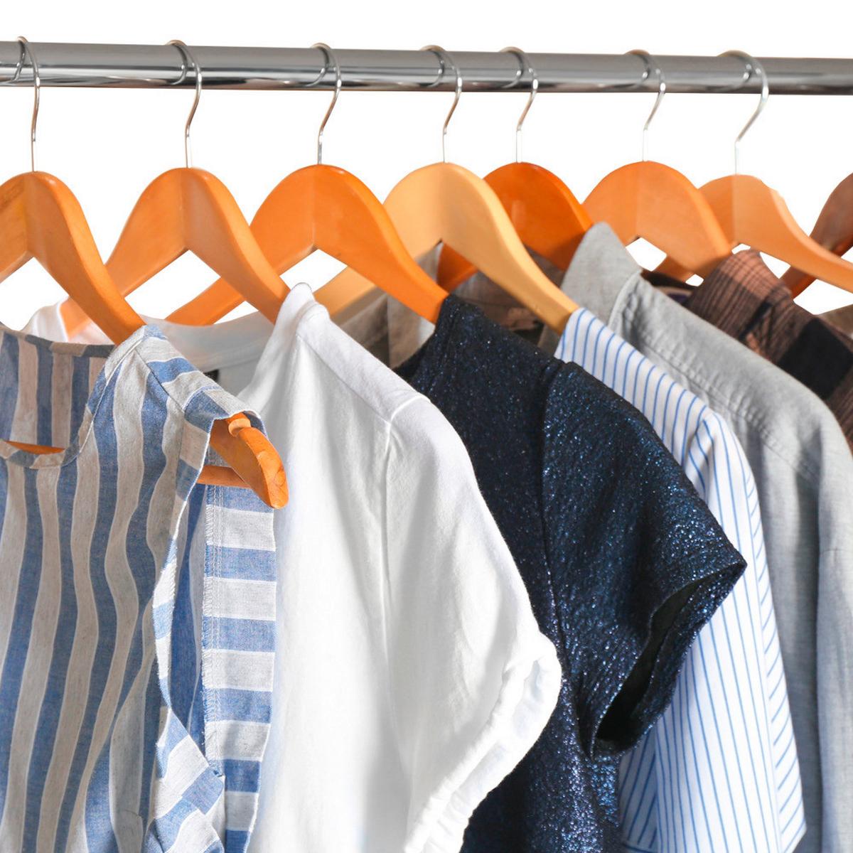 Kleiderbügel Hellbraun B: 44,5 cm - Hellbraun, Basics, Holz (44,5/10/1,2cm) - Kesper