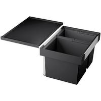 Abfallsammler Blanco Flexon Ii 30x 19l Bxhxt 55x37x40 Cm - Anthrazit, Kunststoff/Metall (55/37/40cm)