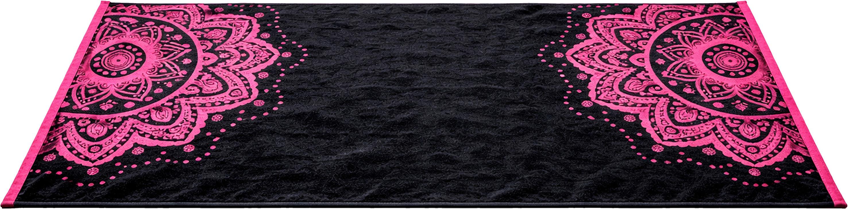 Strandtuch Hawaii - Rot, KONVENTIONELL, Textil (75/150cm) - Ondega