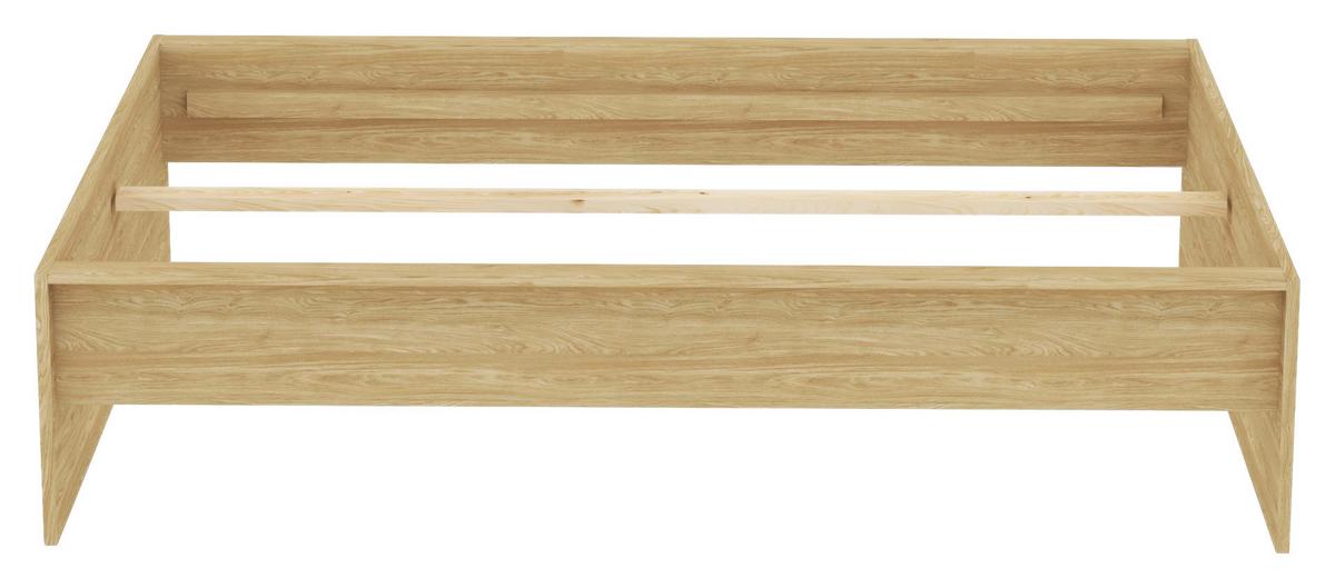 POSTEĽNÝ RÁM UNIT 140 - farba duba, Konventionell, kompozitné drevo (140/200cm) - Ondega