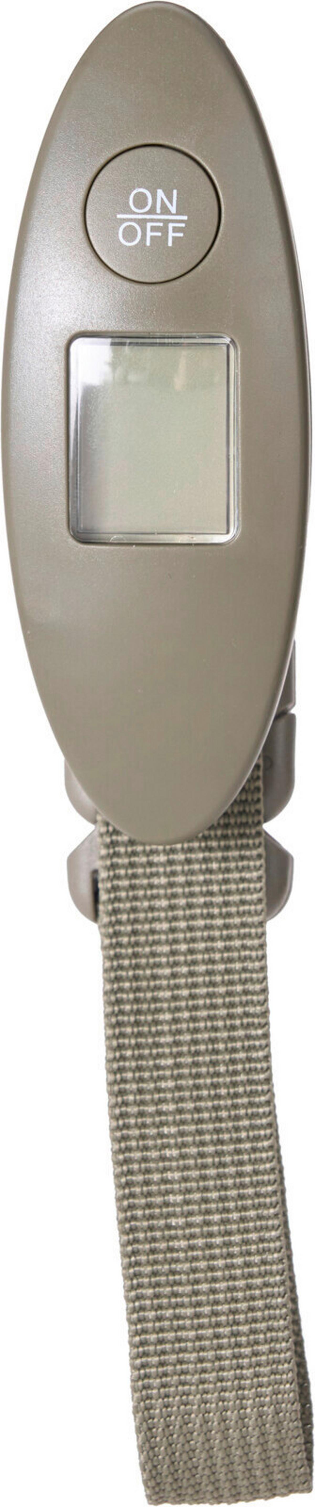 KOFFERWAAGE SELINA - Khaki/Rot, Basics, Kunststoff (10.0/5.0/20.0cm)