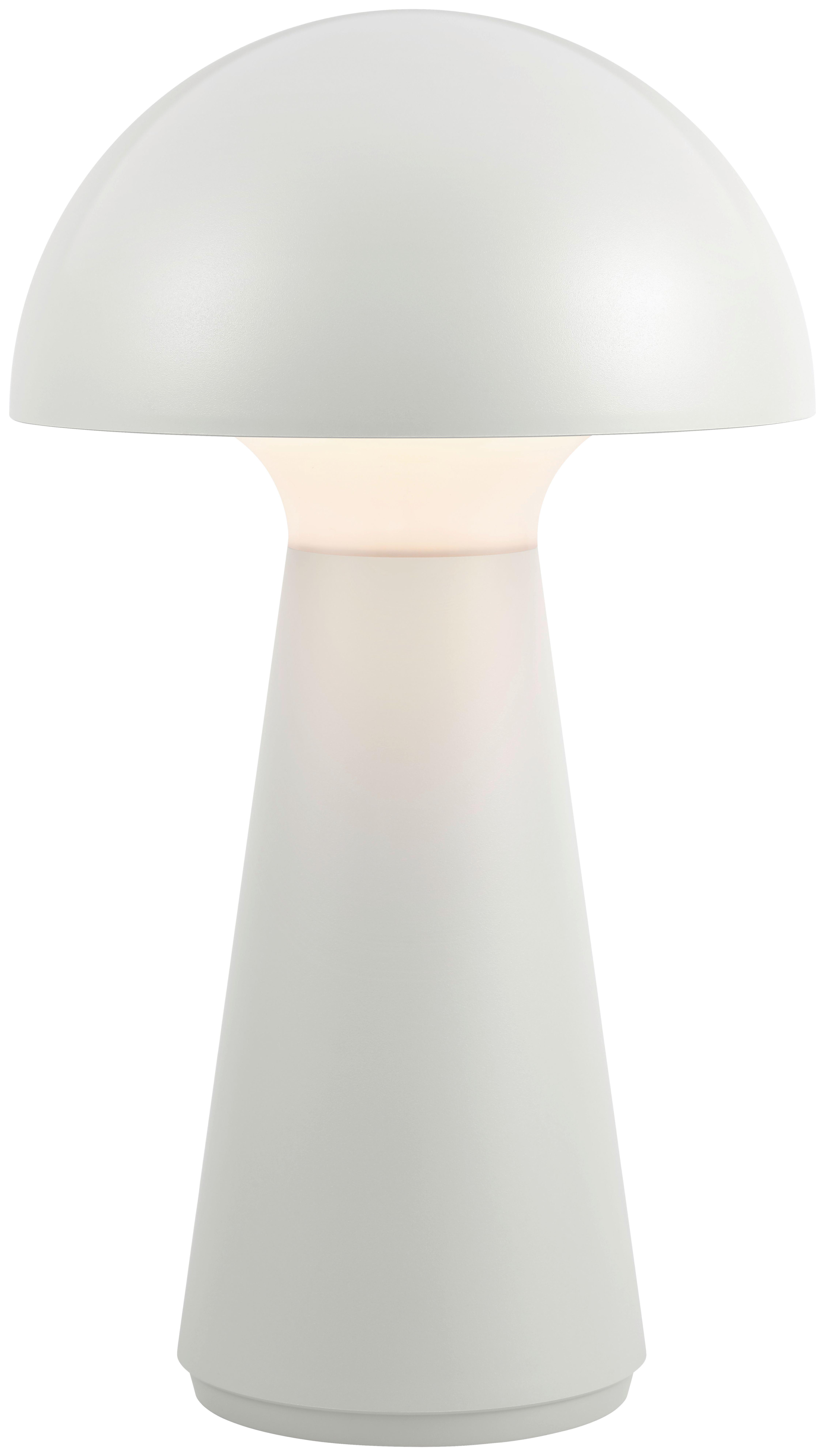 STOLNÍ LED LAMPA TRENDIM - bílá, Moderní, plast (16/28cm) - Modern Living