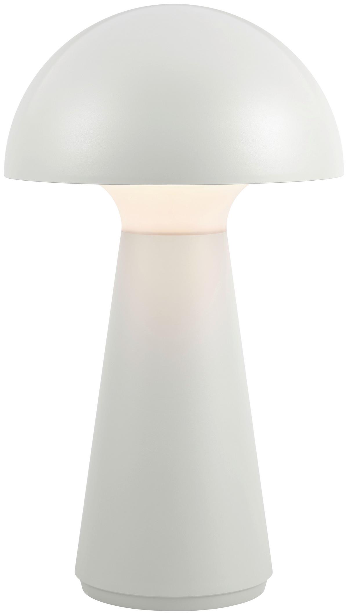 STOLNÍ LED LAMPA TRENDIM - bílá, Moderní, plast (16/28cm) - Modern Living