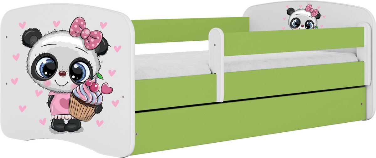 Kinder-/Juniorbett Babydreams inkl. Matratze 80x160 - Birkefarben/Weiß, MODERN, Holz/Holzwerkstoff (80/160cm) - MID.YOU