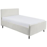 Polsterbett Peach - Creme/Schwarz, MODERN, Holzwerkstoff/Textil (140/200cm) - MID.YOU