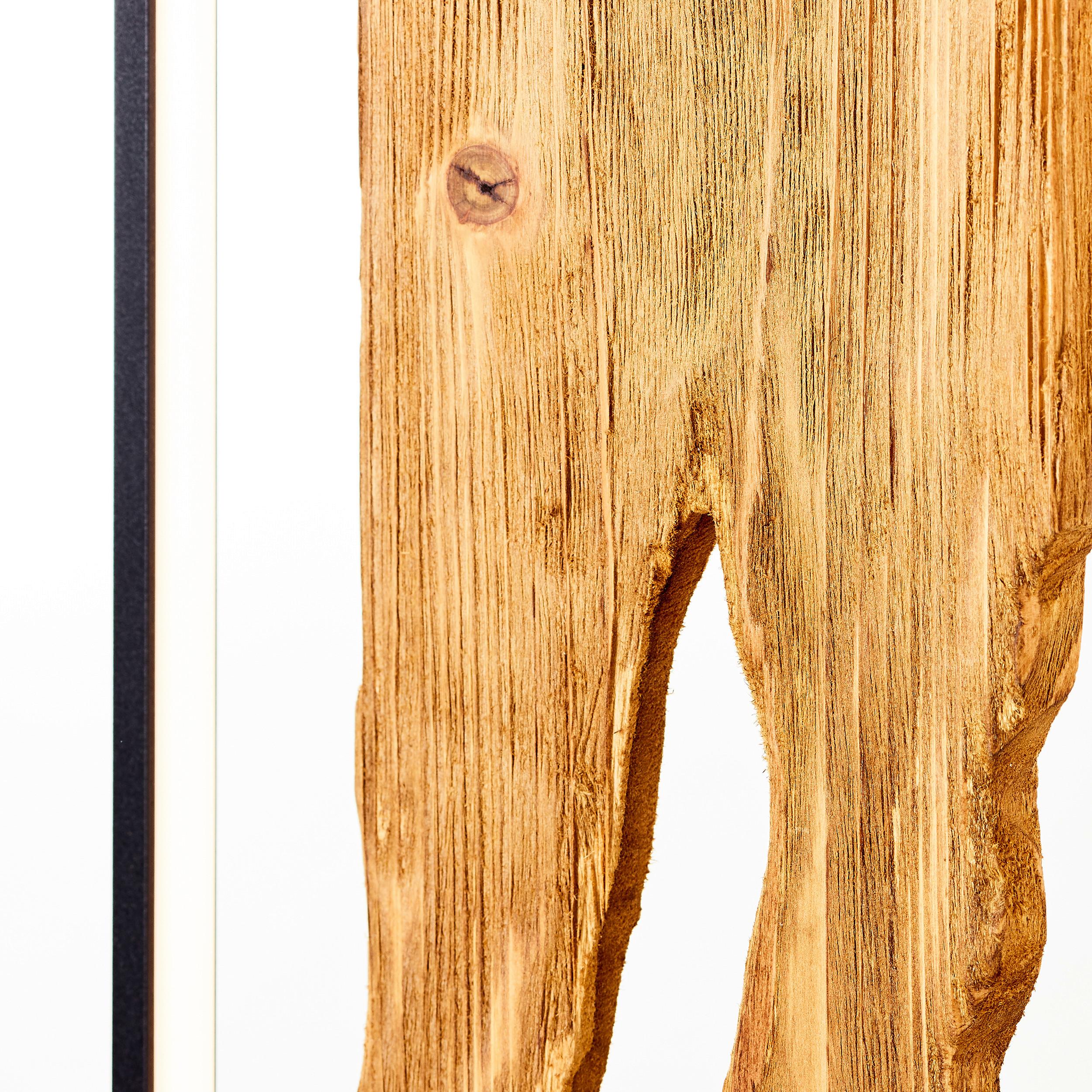 LED-Stehleuchte CHAUMONT aus Holz in Natur