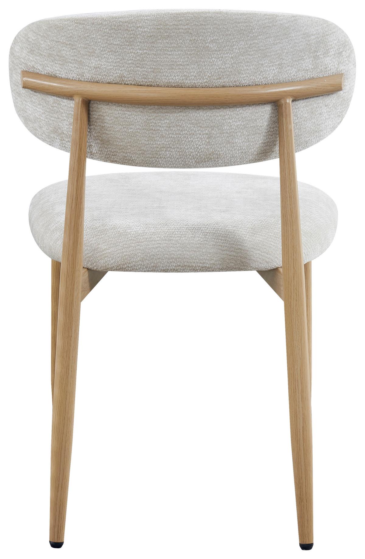 STOLIČKA IDA - farba duba/béžová, Design, kov/drevo (50/80/57cm) - Mömax