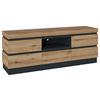 TV-Element Corte Grau/Eiche Dekor B: 180,2 cm - Eichefarben/Grau, Trend, Holzwerkstoff (180,2/68/45cm)