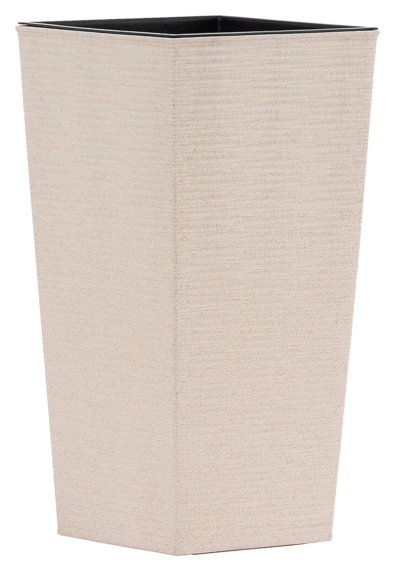 Pflanzentopf Creme B: 30 cm - Creme, Basics, Kunststoff (30/57/30cm) - Siena Garden