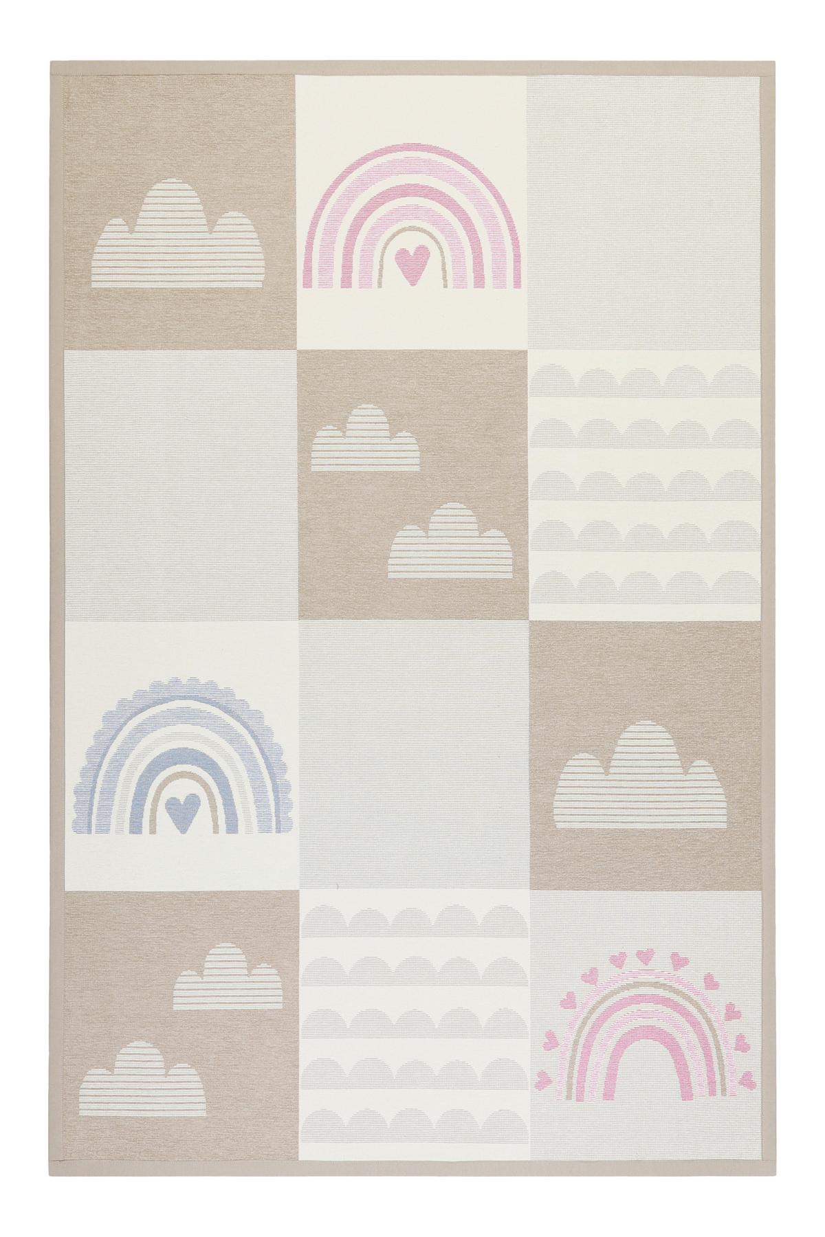 Kinderteppich Beige, BxL: ca. 70x140 cm - Beige, Trend, Textil (70/140cm) - Esprit