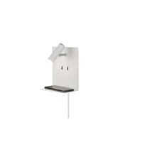 LED-Wandleuchte 222570231 Element - Weiß, Basics, Metall (20/16/14cm) - Trio Leuchten