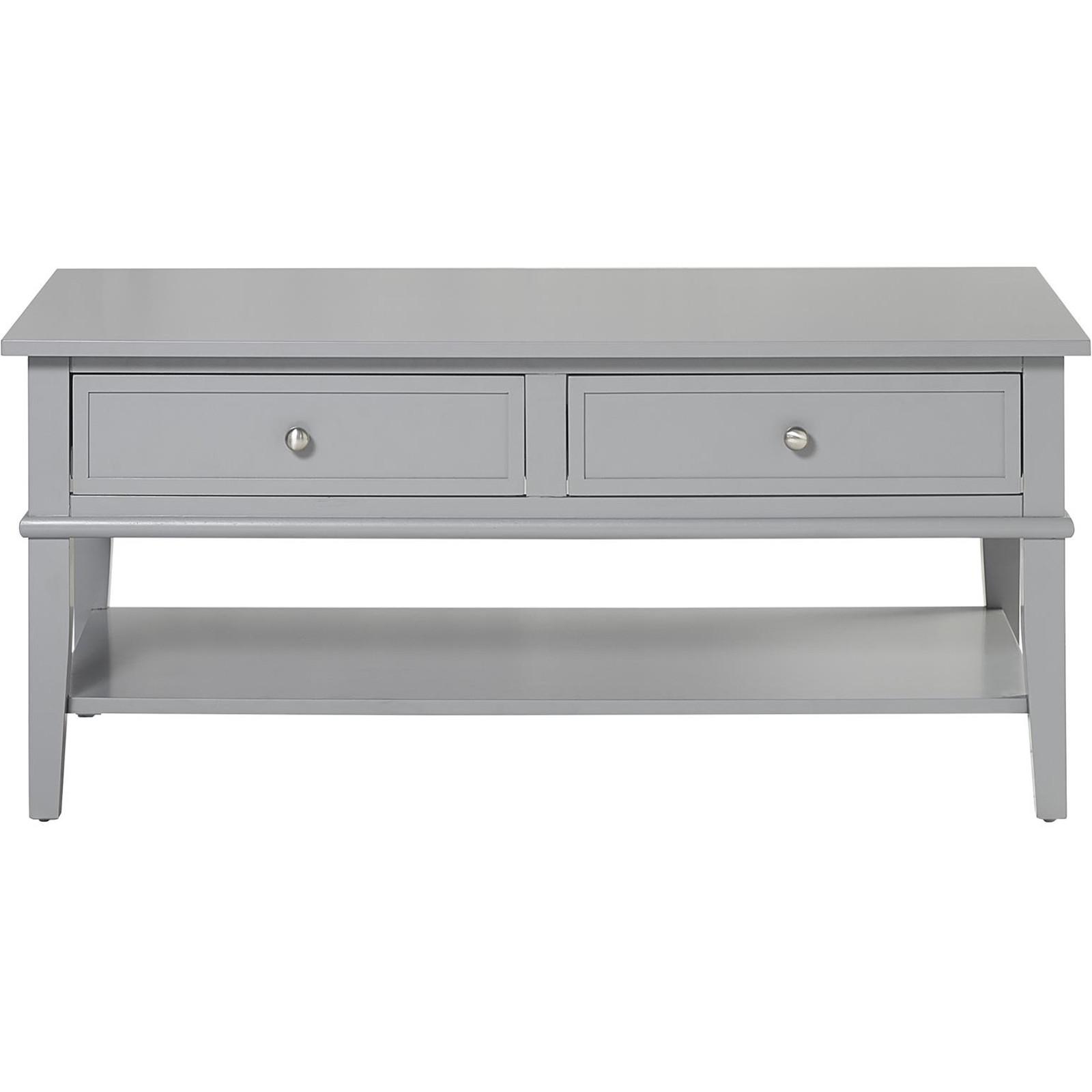 Couchtisch Franklin Grau L: 104,4 Cm - Grau, Design, Holz (104,4/46,99/52,32cm) - MID.YOU