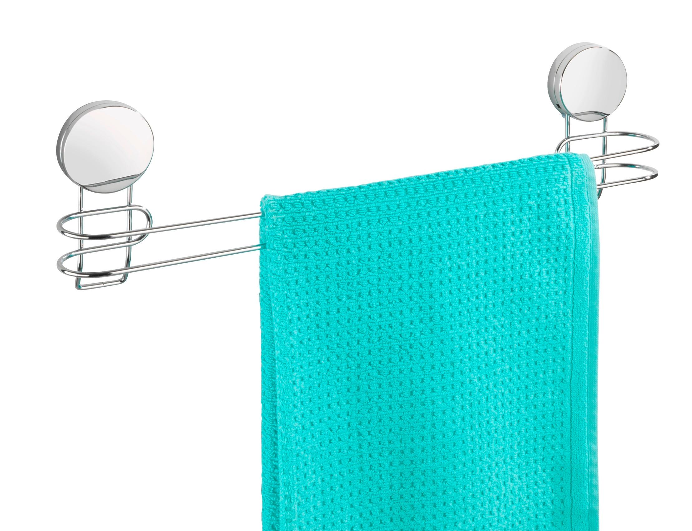 Kéztörlőtartó Static Loc Osimo 24858100 - króm, Modern, fém (45/13/6cm) - Wenko
