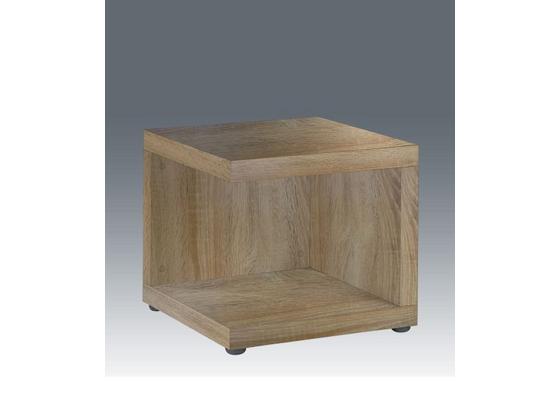 Regál Cubes - farby dubu, Moderný, drevený materiál (45/41,5/45cm) Regál Cubes - farby dubu, Moderný, drevený materiál (45/41,5/45cm)