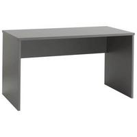 Jugendschreibtisch B: 140 Cm H: 75 Cm London, Anthrazit - Anthrazit, MODERN, Holzwerkstoff (140/65/75cm) - MID.YOU