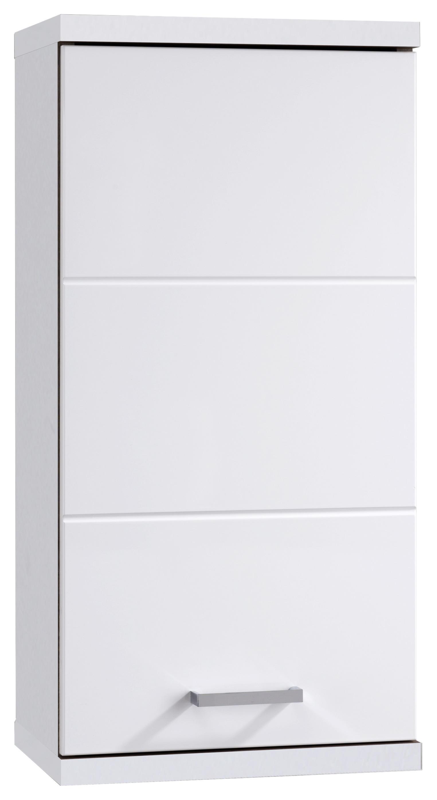 Hängeschrank Nebraska B: 35,5cm Weiß - Weiß, MODERN, Holzwerkstoff (35/73/25cm) - MID.YOU
